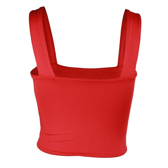 Women Red Top Hot - Picture 12 of 12